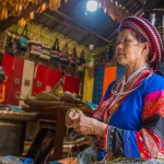 Visit Lung Tam Linen Weaving Village in Ha Giang