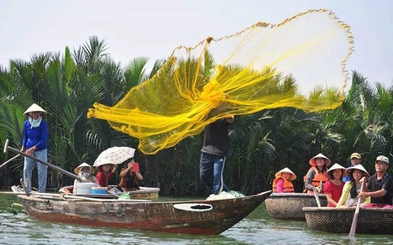 Discover Hoi An Coconut Forest by Basket Boat 