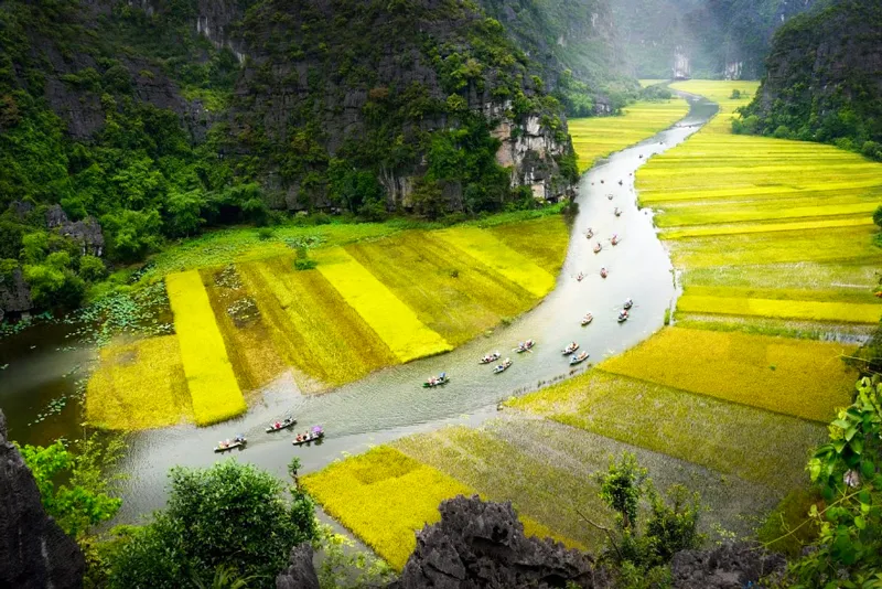 Tam Coc is one of the places on the list of Best Things to Do in Ninh Binh