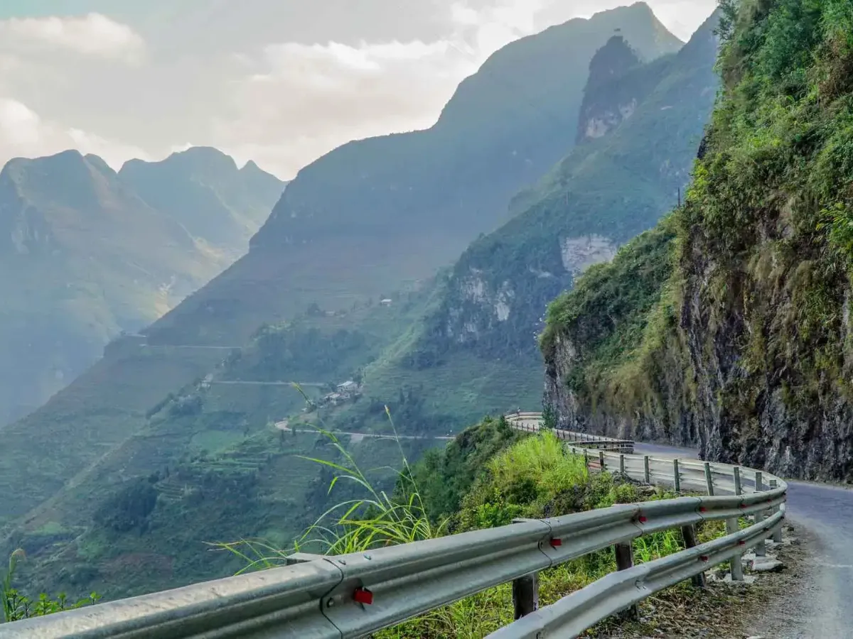 Ma Pi Leng Pass is a great destination when you wonder What to Do in Ha Giang, Vietnam